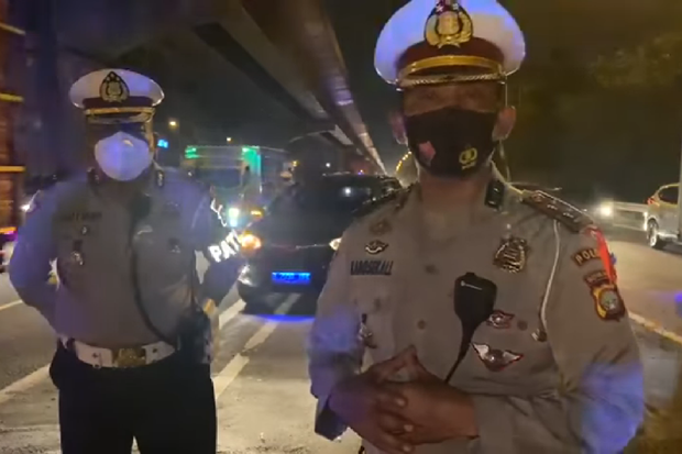 Arus Lalu Lintas Tol Cikarang Barat dan Cikupa Minggu Malam Ramai Lancar