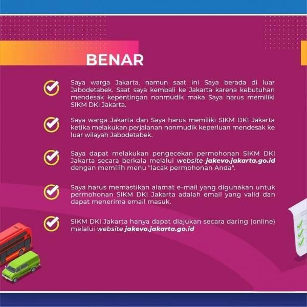 Begini Aturan SIKM yang Benar di Jakarta, Awas Banyak Beredar Informasi Hoaks