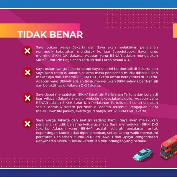 Begini Aturan SIKM yang Benar di Jakarta, Awas Banyak Beredar Informasi Hoaks