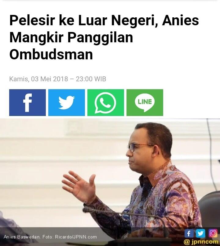 Anies Marah, Kumpulkan Anak Buah di Lapangan Balai Kota DKI