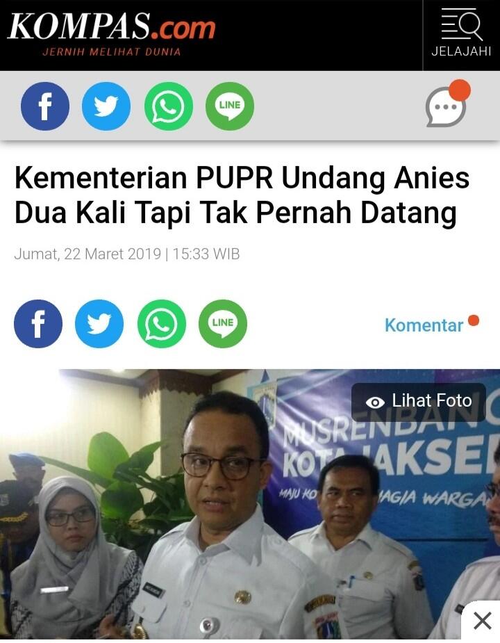 Anies Marah, Kumpulkan Anak Buah di Lapangan Balai Kota DKI