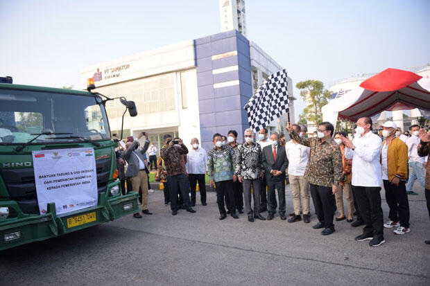 Duta Besar India Apresiasi Bantuan Tabung Oksigen dari Indonesia