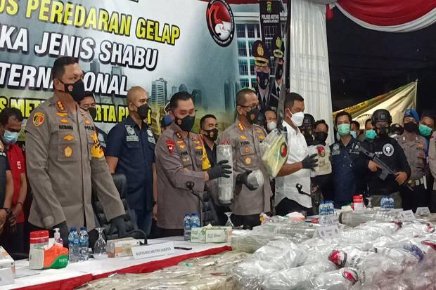 Fantastis! Polisi Bongkar Peredaran 310 Kg Sabu Jaringan Internasional