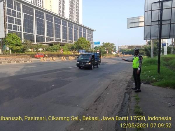 H-1 Lebaran, Tol Jakarta-Cikampek dan Tol Jakarta -Tangerang Terpantau Lengang