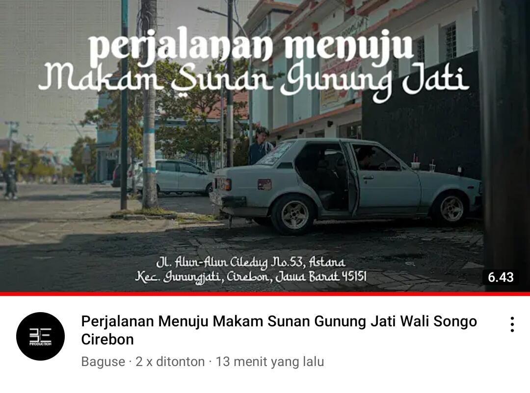 Perjalanan Menuju Makam Sunan Gunung Jati Cirebon