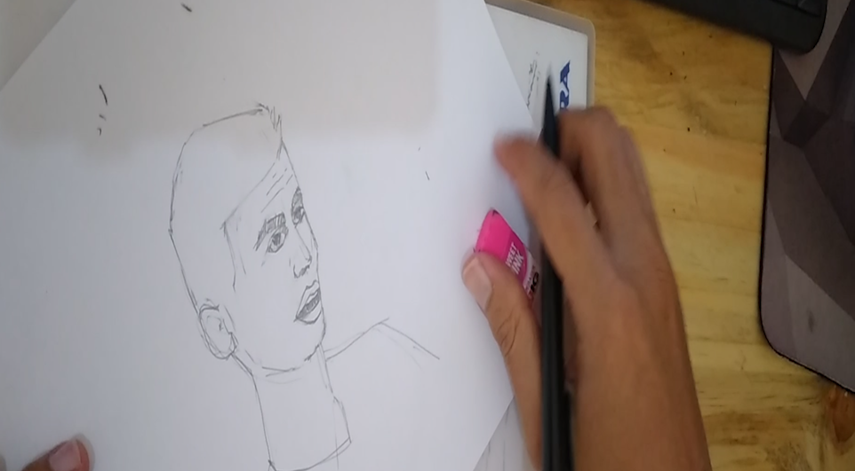 Ini Dia Tips & Trik Menggambar Karakter Orang (Ronaldo) Kartun, Pemula Wajib Masuk!
