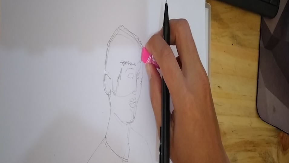Ini Dia Tips & Trik Menggambar Karakter Orang (Ronaldo) Kartun, Pemula Wajib Masuk!