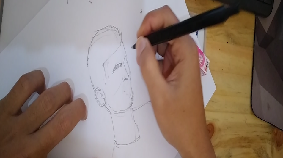 Ini Dia Tips & Trik Menggambar Karakter Orang (Ronaldo) Kartun, Pemula Wajib Masuk!