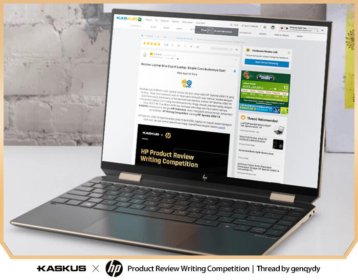 3 Hal yang saya bisa lakukan dengan Laptop HP Spectre x360 14