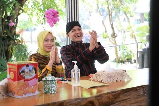 Hangatnya Halal Bihalal Virtual Ganjar dengan Para Diaspora Jateng di Perantauan
