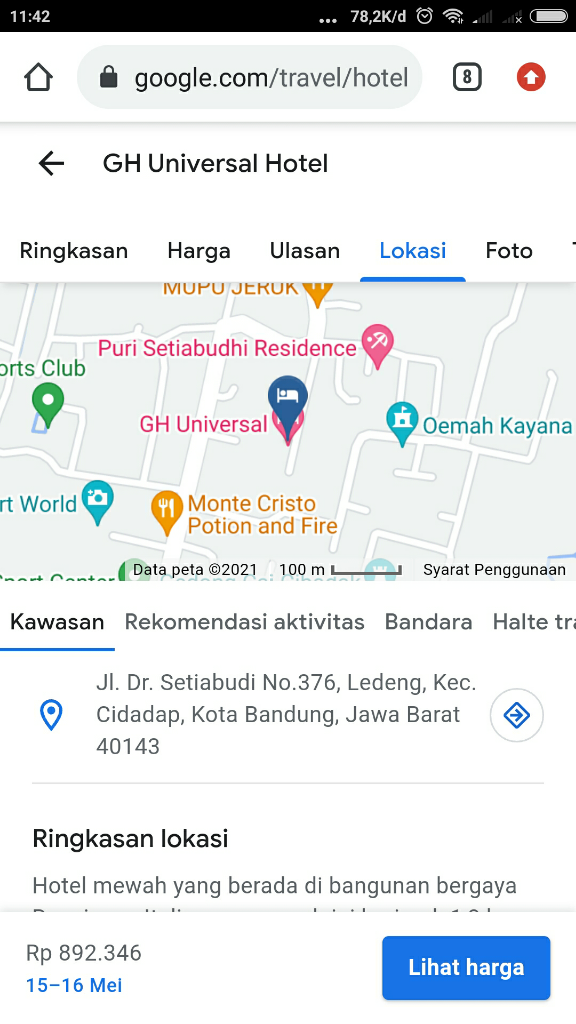 Hotel GH Universal Bandung, Rasakan Sensasi Berada Di Kastil Eropa !