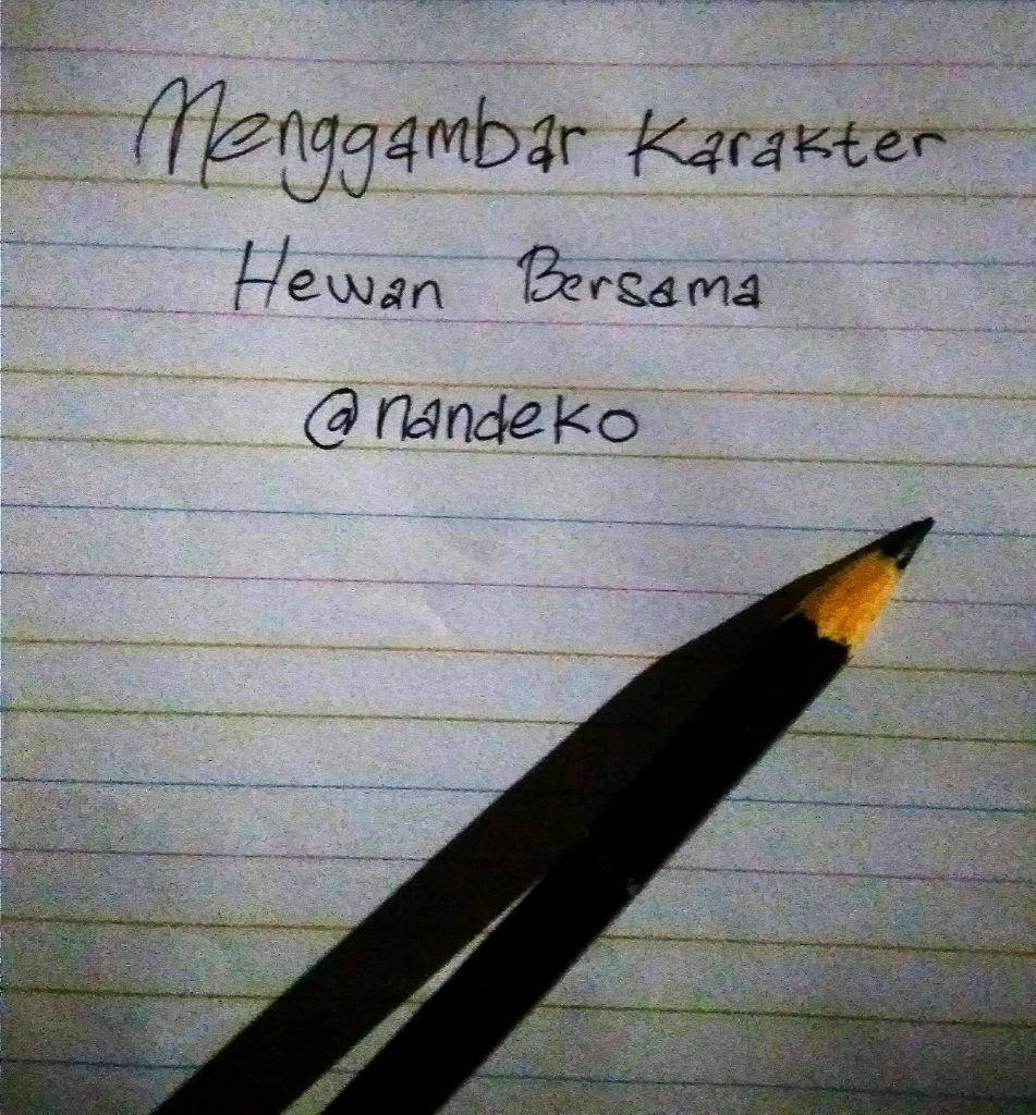 Tips Menggambar Karakter Hewan Bersama nandeko