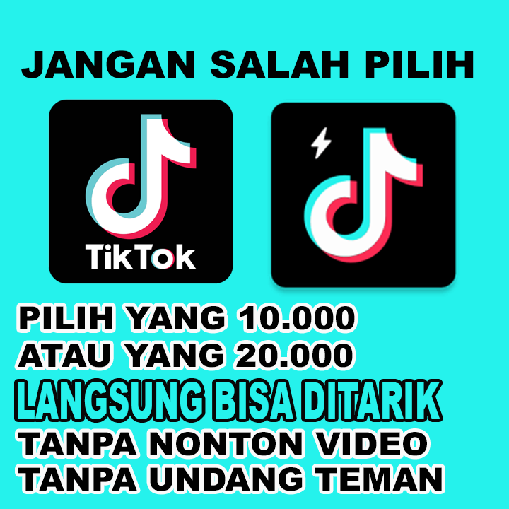 Perbedaan TikTok Dan TikTok Lite - Aplikasi Penghasil Uang Tercepat 2021