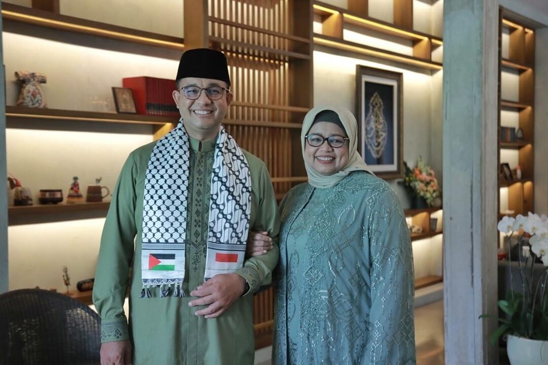 Makna Pakaian Lebaran Keluarga Anies Baswedan Versus Ridwan Kamil