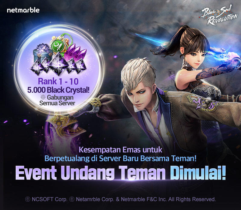 Blade&Soul Revolution Rayakan Ulang Tahun Pertama dengan Class Baru