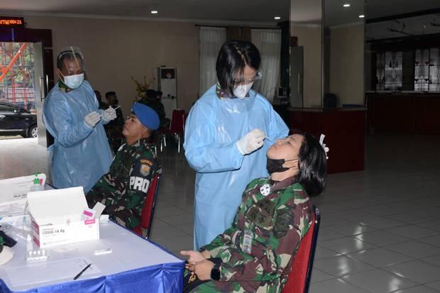Pasca-Lebaran, Lantamal III Jakarta Lakukan Swab Test bagi Seluruh Personel