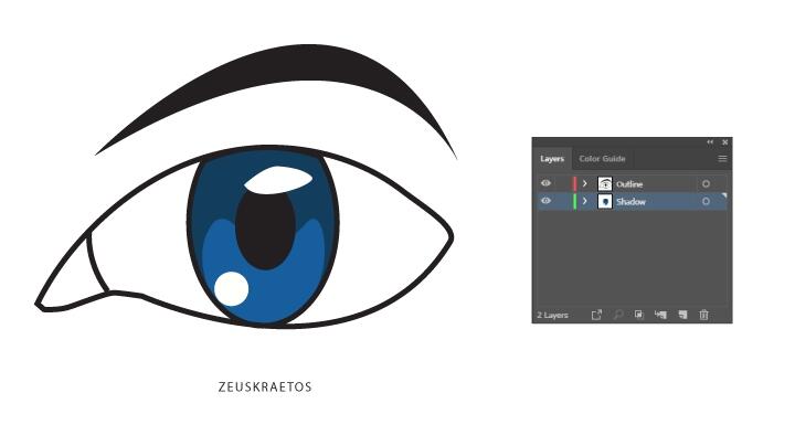 Tips Mudah Membuat Vektor Mata Menggunakan Adobe Illustrator