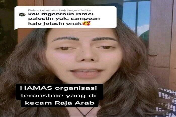 Viral Wanita Sebut Netizen Termakan Hoaks Soal Israel-Palestina