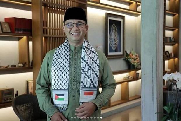 DPRD DKI Acungi Dua Jempol untuk Anies yang Hiasi Jakarta dengan Nuansa Palestina