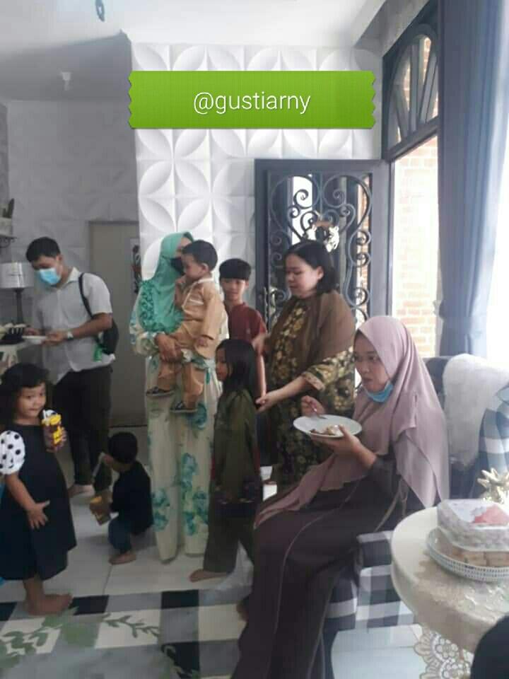 Moment Open House Idul Fitri 1442 H Sukacita Dan Keharmonisan Antar Umat Beragama