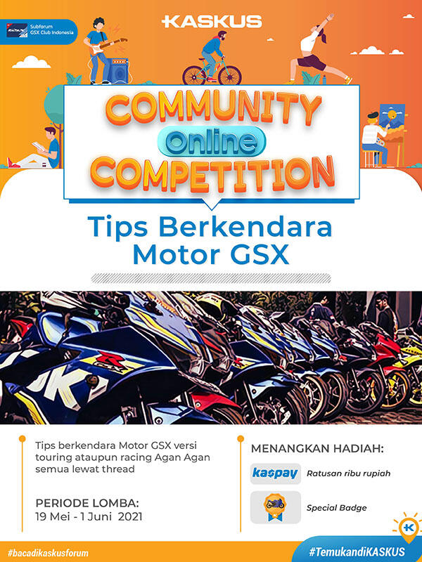 &#91;COC&#93;Tips Berkendara menggunakan motor GSX