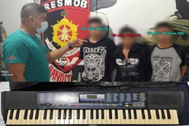 3 Kali Mencuri di Tempat Sama, Komplotan Maling Ini Dibekuk di Bitung