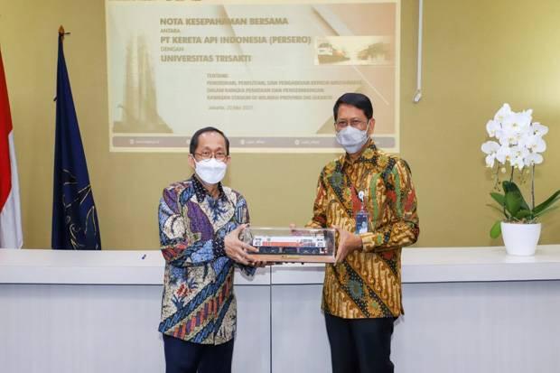 Tata dan Kembangkan Stasiun di Jakarta, PT KAI Gandeng Universitas Trisakti