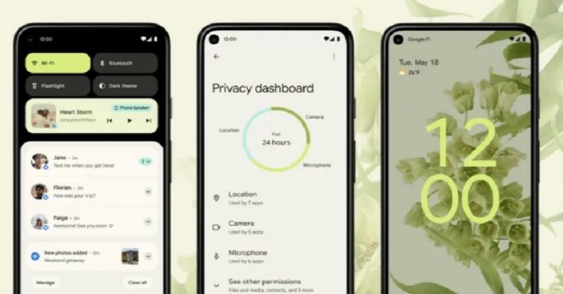 Android 12 Resmi Dikenalkan, Ini Fitur Baru & Kecanggihannya