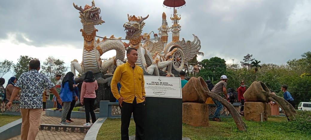 Tugu Rato Nago Besanding, Lokasi Wisata Estetik Ikon Tulang Bawang Barat, Lampung