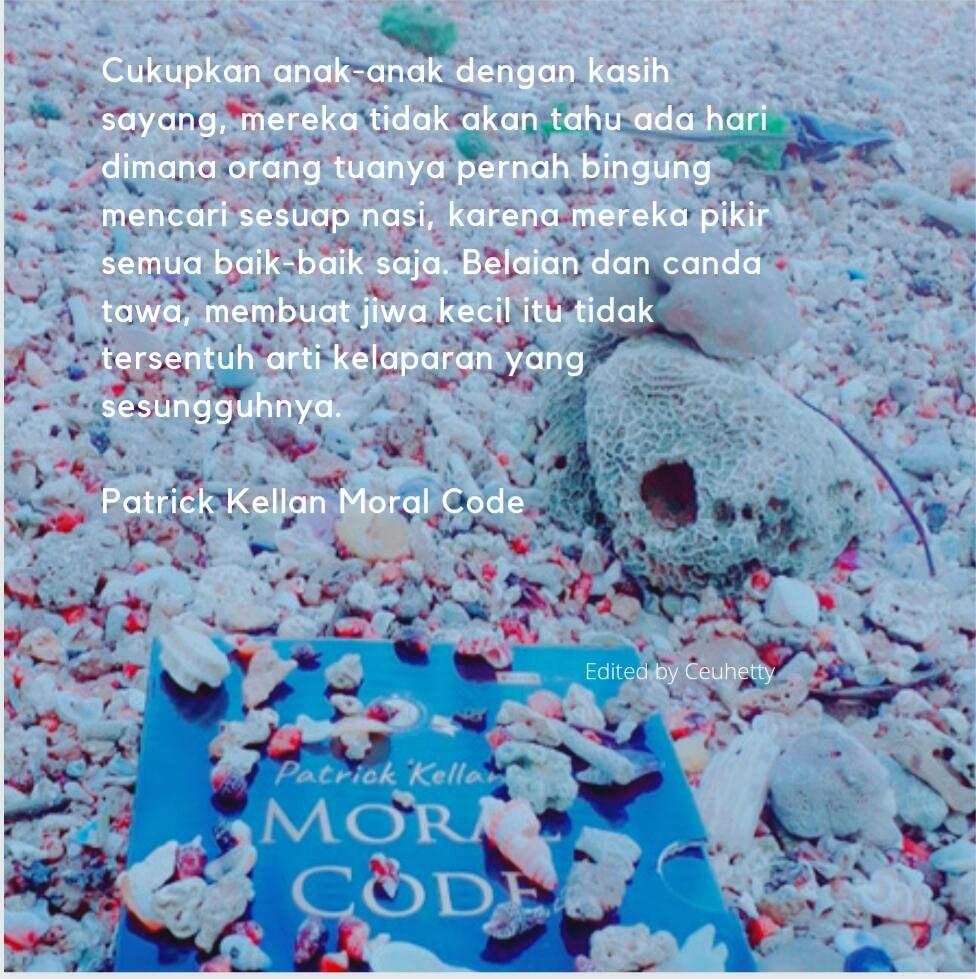 Review Buku : PATRICK KELLAN'S Moral Code Black Cover, The Magic Of The Book