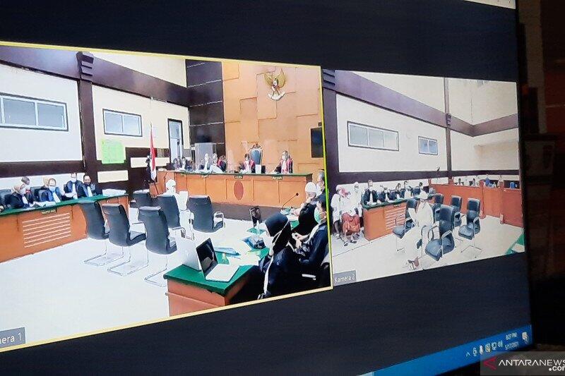 Pakai Mafela Palestina Saat Sidang, Rizieq Shihab Ditegur Hakim
