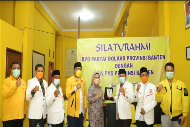 Adakan Silaturahmi, Golkar-PKS di Banten Perkuat Kebersamaan