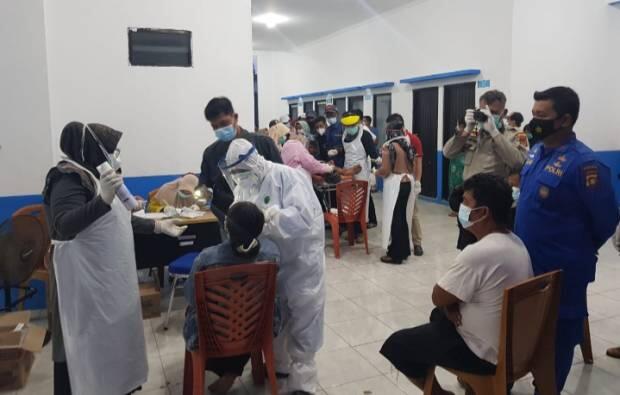 18 Korban Selamat Kapal Tenggelam Jalani Rapid Test