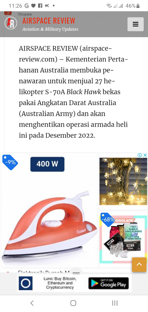 Aussie Mau Jual Heli Black Hawk Bekas Militernya, TNI Berminat Nggak Ya