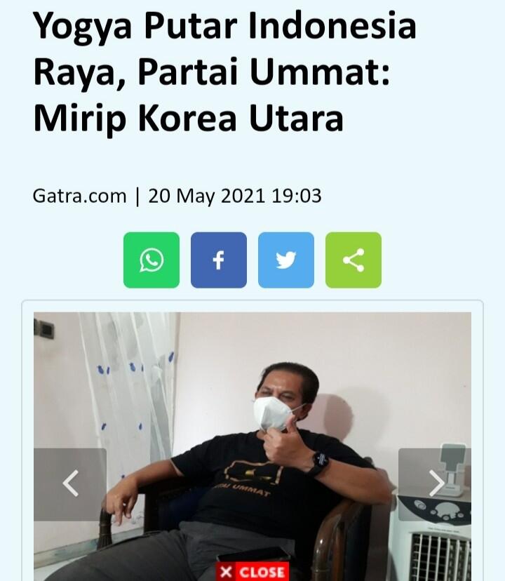 Mohammad Idris Ajak Pelaku Usaha dan Warga Depok Putar Lagu Indonesia Raya