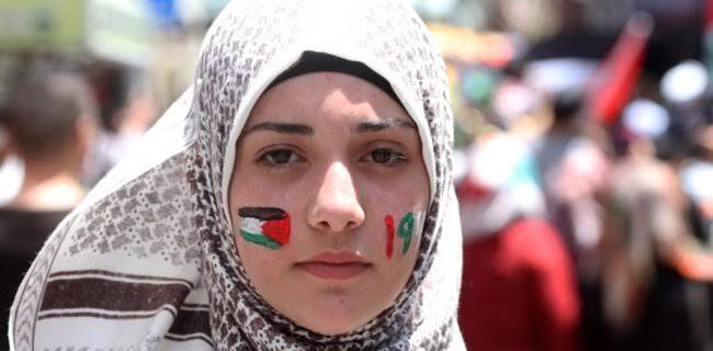 Sering Lihat Cantiknya Gadis Palestina? Beginilah Potret Aksi Mereka Sebenarnya Gan!