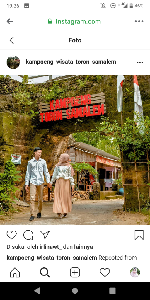 Mau Foto-foto Instagramable? Kunjungi Aja Kampoeng Toron Samalem
