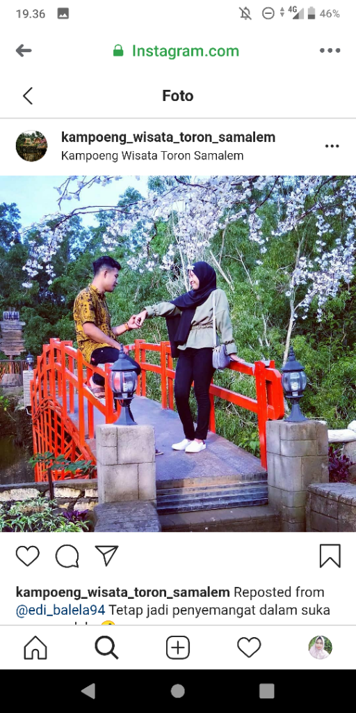 Mau Foto-foto Instagramable? Kunjungi Aja Kampoeng Toron Samalem
