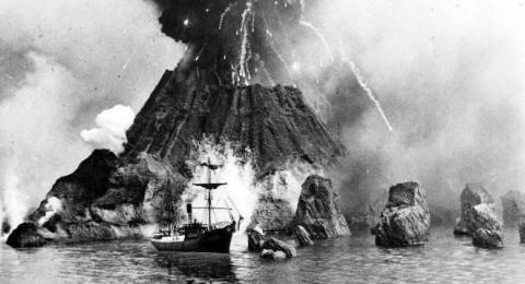 Gunung Krakatau Meletus Tahun 1883: Tanjung Priok Banjir 20 Meter