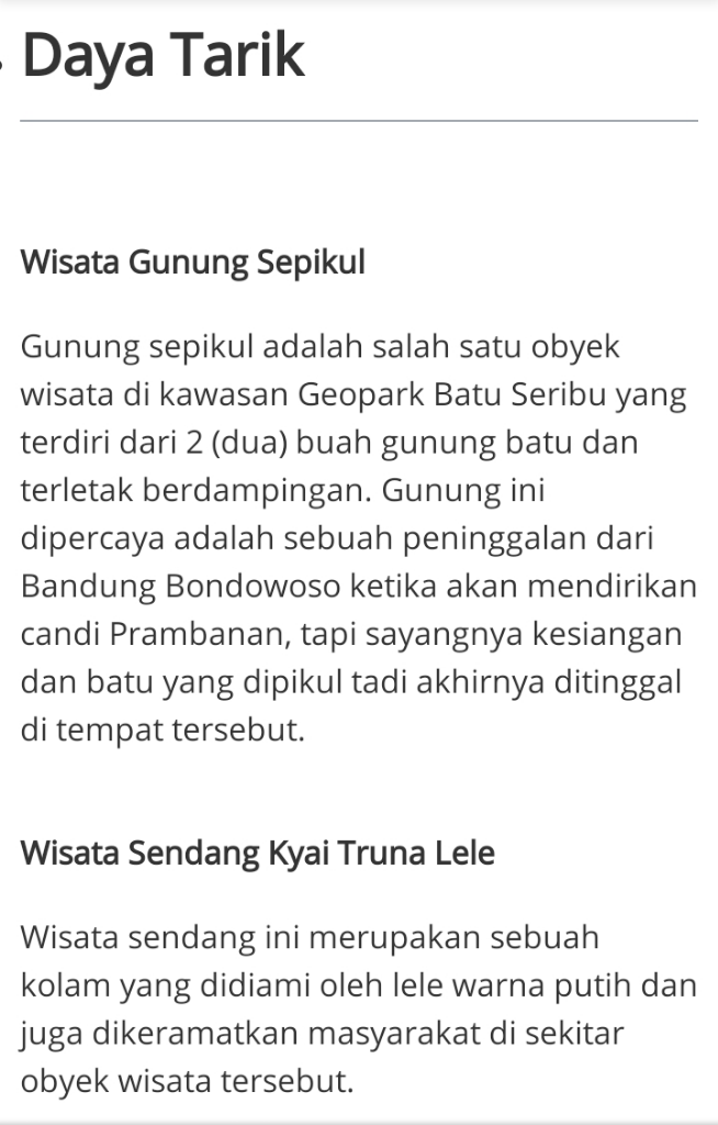 Dua Tempat Wisata yang Hits Cocok untuk Liburan