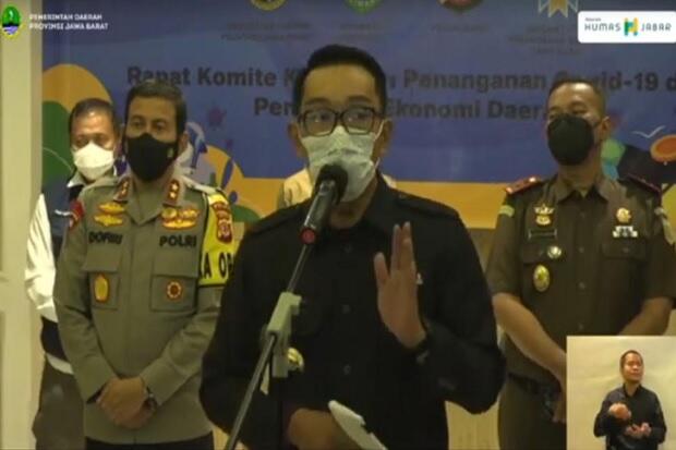 Ridwan Kamil Ungkap Tak Ada yang Perlu Dikhawatirkan Varian Baru COVID-19