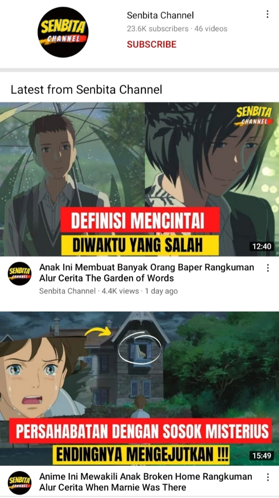 Channel Ajaib Yang Dapat Mengusir Kebosanan