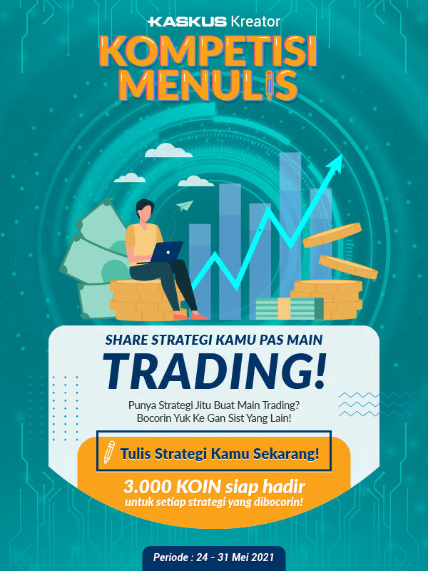 Ikut Eventnya, Bagikan Strategi Main Tradingnya, Dapatkan Bonus Koinnya!