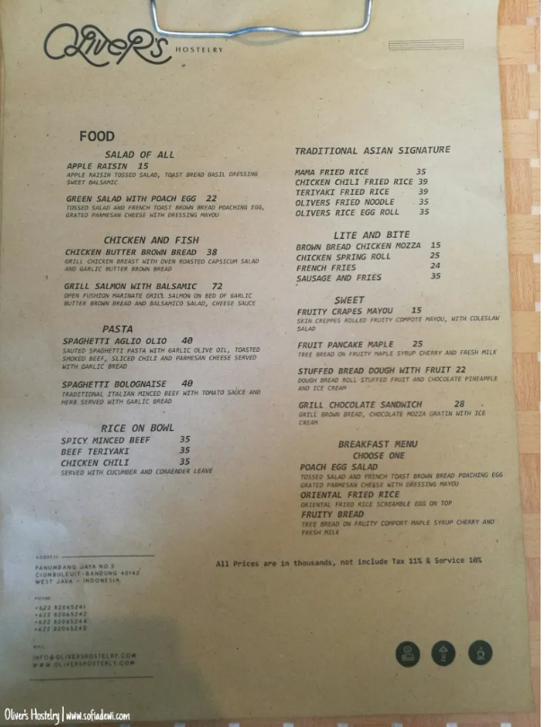 Inilah Beberapa Keunikan Yang Ditawarkan Oliver's Hostelry. Penasaran Konsepnya?