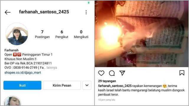 Pemilik Akun Instagram yg Viralkan Pembakaran Kitab Suci Ngaku Jadi Korban Peretasan