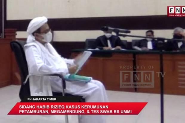 Selain Sidang Vonis, Besok Habib Rizieq Jalani Sidang Kasus RS Ummi