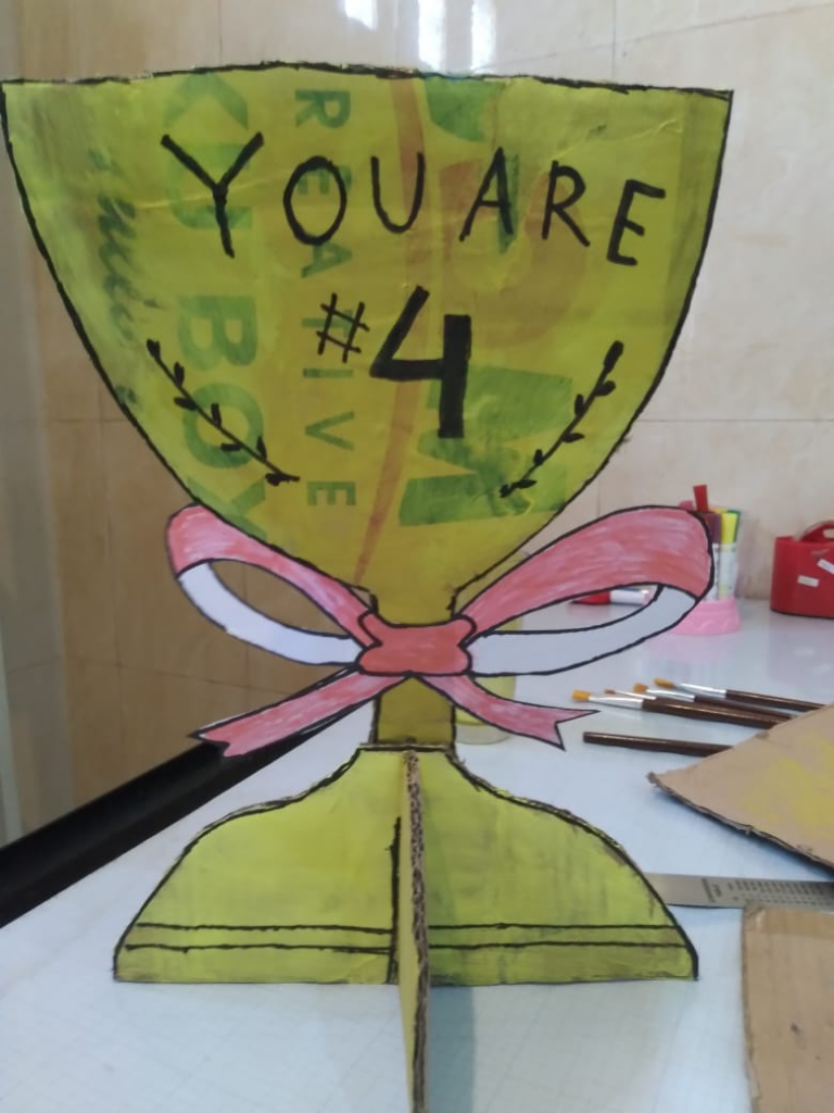Trophy To My Brother, Jelek Sih! But Who Care?