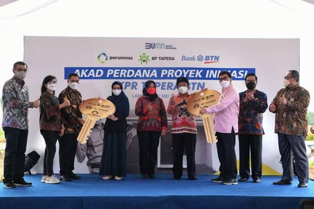 Akad Perdana KPR Tapera BTN Mulai Bergulir