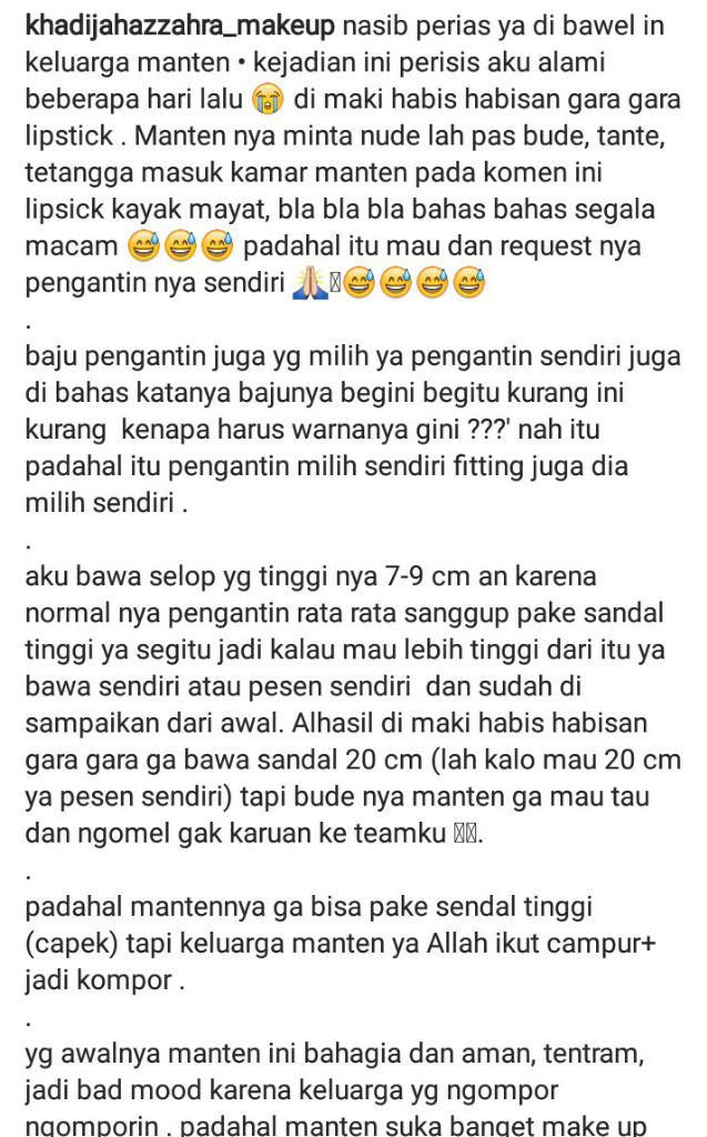 Saat Tante Ikut Campur Makeup Nude Dibilang Kaya Mayat, Minta Yang Lebih Menor 