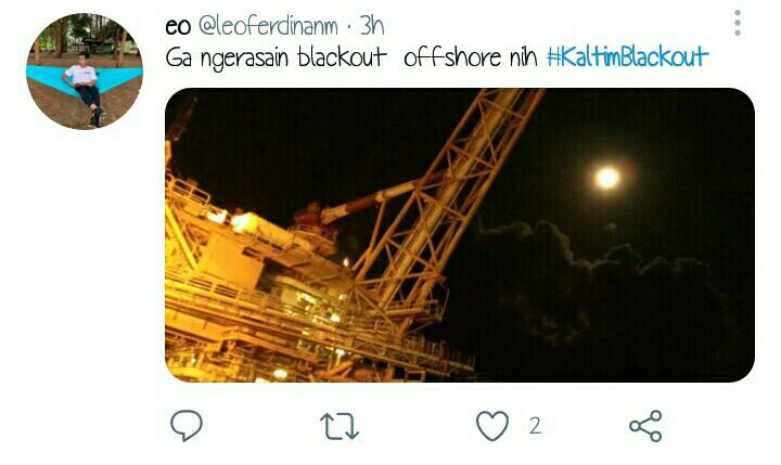 Listrik di Hampir Seluruh Wilayah Kaltim Padam, Tagar #KaltimBlackout Trending